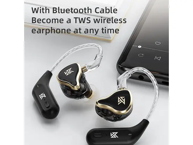 Alt view image 7 of 7 - CCA KZ ZAS in Ear Monitor Headphones 16 Units 7BA 1DD Hybrid Drivers HiFi IEM Earphones High Clarity Wired Earbuds for Musicians Singers Audiophile Dj Drummers