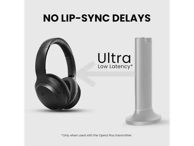 Alt view image 4 of 7 - Avantree AS90K - Add-On Headphones for Opera Plus TV Set - NOT Compatible with The Opera, No Charging Dock Included