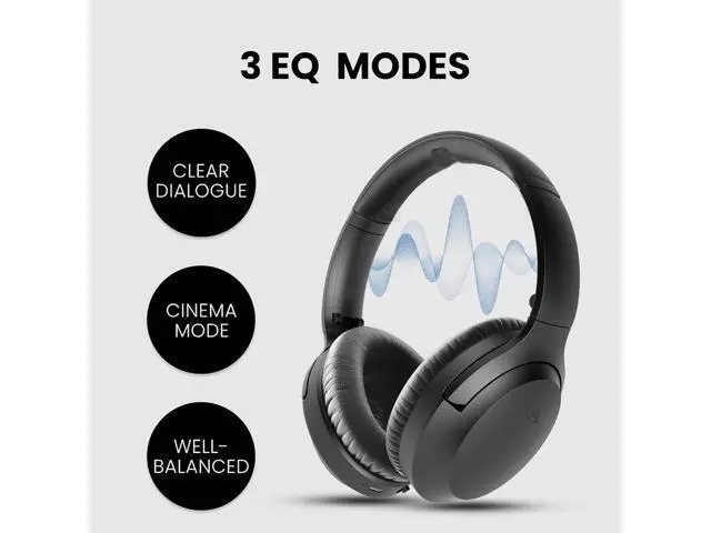 Alt view image 3 of 7 - Avantree AS90K - Add-On Headphones for Opera Plus TV Set - NOT Compatible with The Opera, No Charging Dock Included