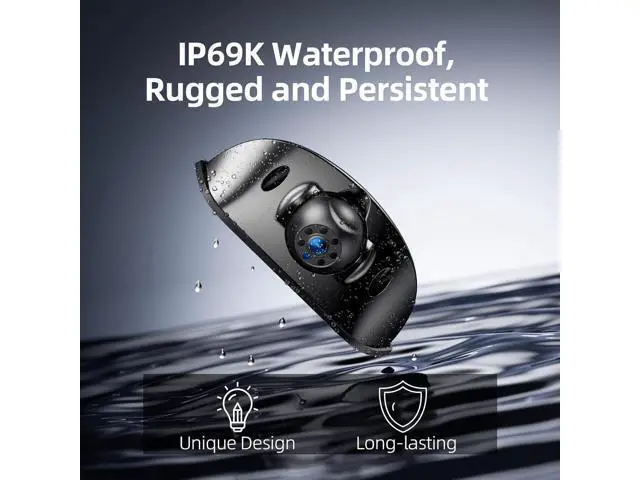 Alt view image 7 of 7 - eRapta RV Backup Camera Wireless System for Furrion with 5-Inch Monitor 1080P, 1 Rear Camera, Wide-View, Video Recording, IR Night Vision, IP69 Waterproof, Plug and Play for Camper -AY5