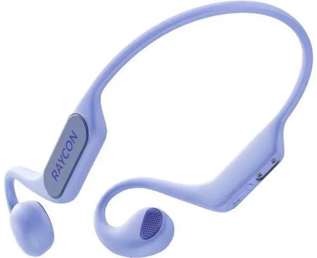 Alt view image 2 of 7 - Raycon Open Headphones Lightweight Wireless Over-Ear Design with Immersive Sound Quality, Long Battery Life, and Comfortable Fit for All-Day Wear - (Purple)