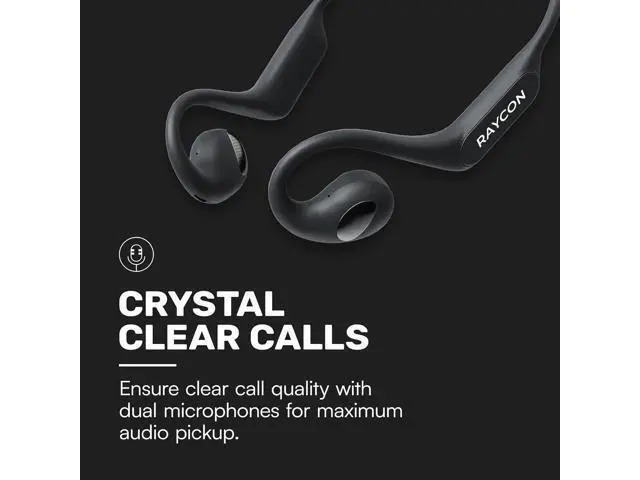 Alt view image 7 of 7 - Raycon Open Headphones Lightweight Wireless Over-Ear Design with Immersive Sound Quality, Long Battery Life, and Comfortable Fit for All-Day Wear - (Purple)