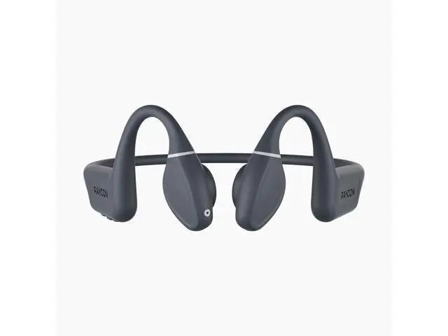 Alt view image 2 of 5 - Raycon Bone Conduction Headphones Bluetooth - Open Ear Running Headphones, Sweat & Water-Resistant Earbuds with Mic for Sports & Workouts, 13hr Playtime (Gray)