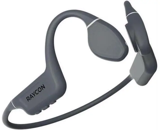 Main image of Raycon Bone Conduction Headphones Bluetooth - Open Ear Running Headphones, Sweat & Water-Resistant Earbuds with Mic for Sports & Workouts, 13hr Playtime (Gray)