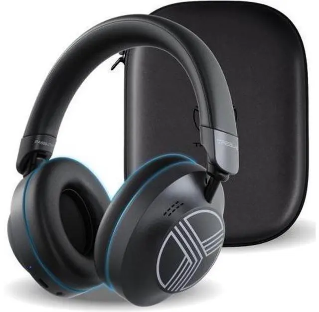 Main image of TREBLAB Z7-Pro Wireless Headphones Noise Cancelling, Hybrid Active ANC Over-Ear Bluetooth 5.3 Headphones, 100% ANC, 3038H Playtime, 65ms Gaming Mode, Multipoint, Carrying Case