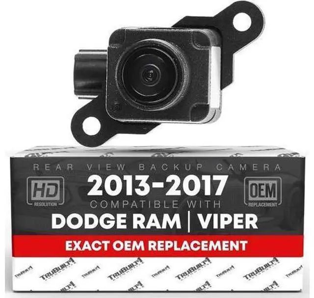 Main image of Rear View Backup Camera - Compatible with 2013-2015 Dodge Ram 1500, 13-15 Ram 2500, 13-15 Ram 3500, 13-17 Dodge Viper - OEM 56038978AL, 56038978AK, 56038978AJ, 56038978AI, 56038978AH, 590-079