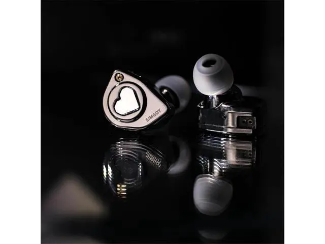 Alt view image 6 of 7 - Linsoul SIMGOT EW300 1DD+1Planar+1PZT Hybrid Driver in Ear Monitor, Wired Earbuds IEM, Gaming Earbuds with Detachable Nozzles, Silver-Plated OFC IEM Cable for Audiophile Musician (Standard Edition)