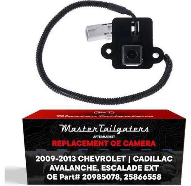 Main image of Master Tailgaters Replacement for Chevrolet Avalanche/Cadillac Escalade EXT (2009-2013) Backup Camera OE Part # 20985078, 25866558