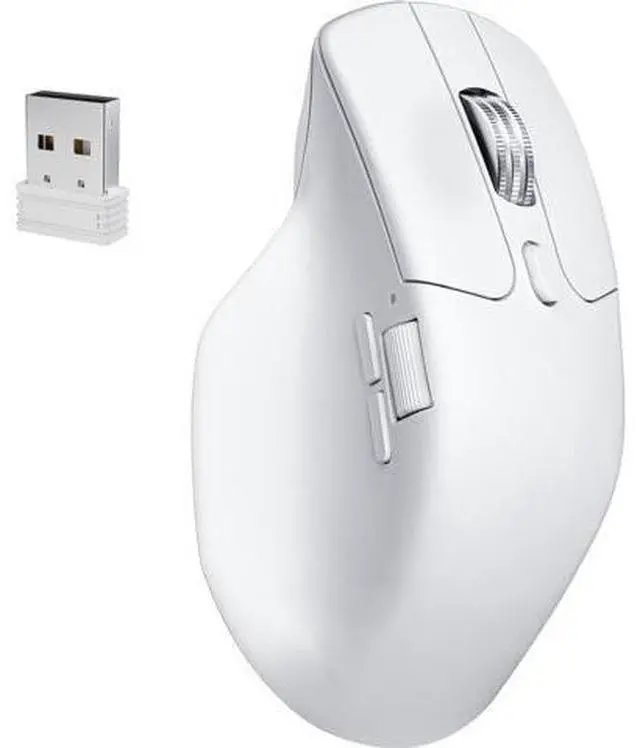 Main image of Keychron M6 8K Wireless Gaming Mouse, 2.4G/Bluetooth/Wired, PixArt 3950 Sensor, 8000Hz Polling, Silent Clicks, 5 On-Board Memory Profiles for Plug & Play, Programmable for Mac/Win/Linux White