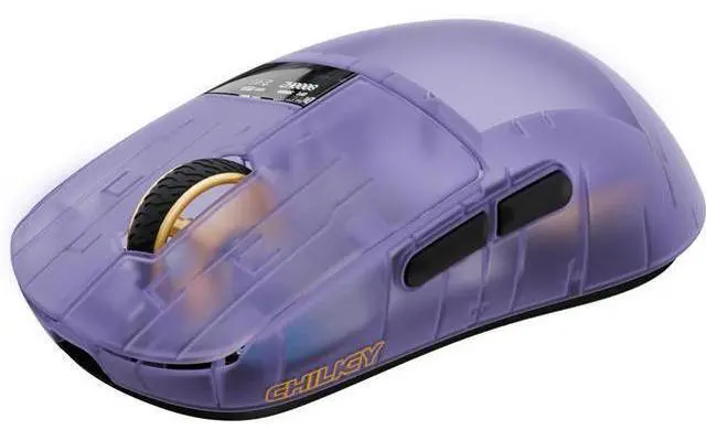 Main image of OOCTPK Chilkey Wireless Mouse, Glacier LW 8K L Gaming Mouse with LCD Screen, 8K Polling Rate, 30000 DPI Optical Tracking, 750 IPS, Bluetooth/2.4GHz/USB-C, 47g Ultra-Lightweight, 100 Million Clicks