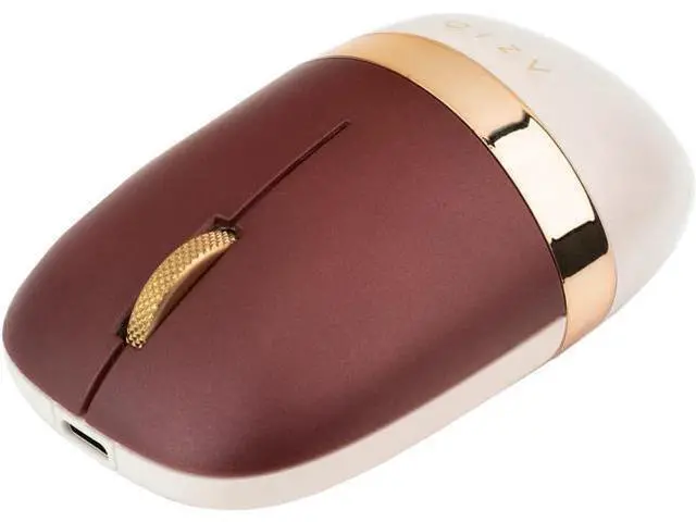 Main image of Azio IZO Wireless Optical Mouse - Bluetooth 3.0 & 5.0/2.4G RF-USB, Ambidextrous Design, PixArt PAW3212 Sensor, 1000/1600/2400 DPI, Rechargeable, PC & Mac
