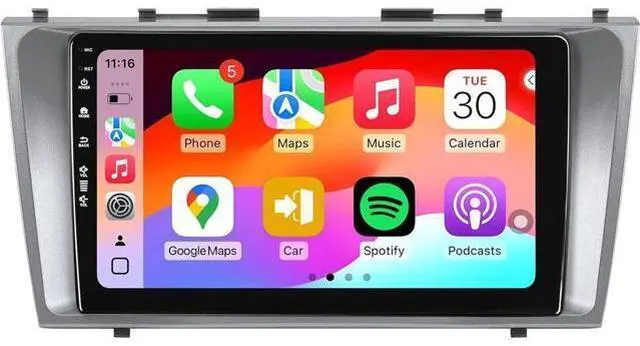 Main image of 5G WiFi(6) Car Radio for Toyota Camry 2006-2011, Android13/Wireless CarPlay/Android Auto/Touch Screen/GPS Navigation/Bluetooth/FM/HD Backup Camera (2Ram+64Rom)