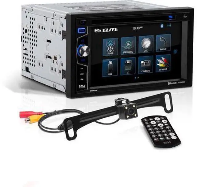 Main image of BOSS Audio Systems Elite BV755BLC Car Stereo System - 6.2 Inch Double Din Touchscreen, Bluetooth Audio & Calling Head Unit, Radio Receiver, CD Player, USB, SD, Backup Camera, Hook Up To Amplifier