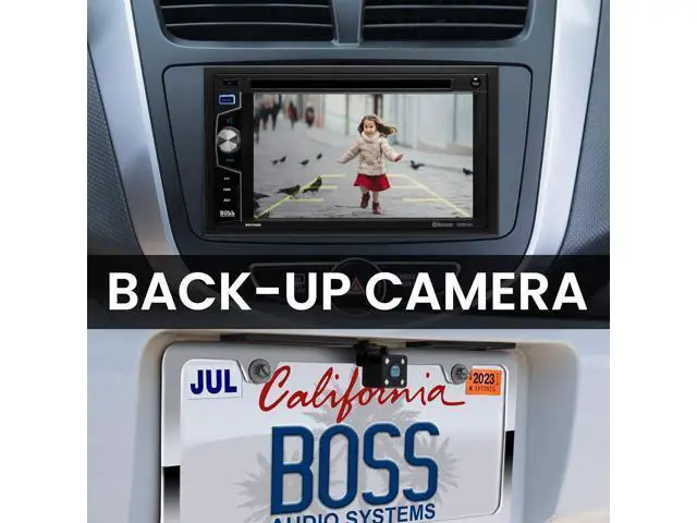 Alt view image 5 of 6 - BOSS Audio Systems Elite BV755BLC Car Stereo System - 6.2 Inch Double Din Touchscreen, Bluetooth Audio & Calling Head Unit, Radio Receiver, CD Player, USB, SD, Backup Camera, Hook Up To Amplifier