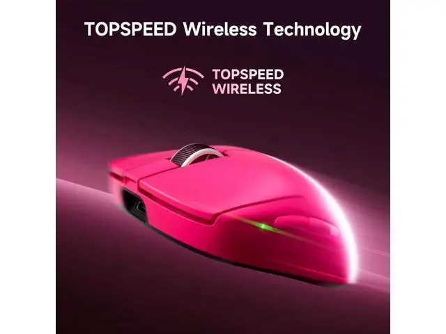 Alt view image 7 of 7 - MCHOSE A7 V2 Ultra Wireless Gaming Mouse for Esports 59 g, PAW3950 TI, 42K DPI, TOPSPEED Dual 8K Polling Rate, 130 Hour Battery Life PC/Mac White