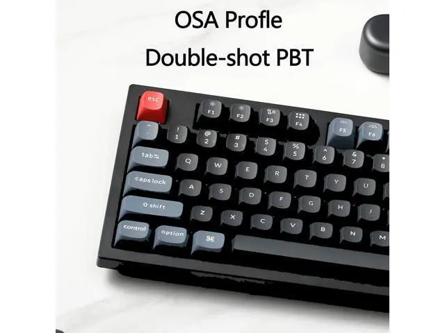 Alt view image 7 of 7 - Keychron K10 Pro QMK/VIA Custom Wireless Mechanical Keyboard, Hot-Swappable Full Size 108 Keys Programmable White LED Backlit Brown Switch, Bluetooth/USB-C Wired Gaming Keyboard for Mac Windows Linux