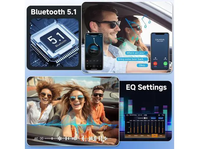 Alt view image 4 of 7 - Podofo Upgrade Wireless CarPlay Single Din Radio 7 Inch Flip Out Touchscreen Car Stereo with Wireless Android Auto Bluetooth Mirror Link AM/FM USB Car Play Car Audio Receiver HD Backup Camera
