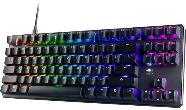 Main image of TECWARE Phantom+ 87 Key Mechanical Gaming Keyboard, RGB led, TKL 75% Keyboard, Thocky Sounding, Wraith Red Switch