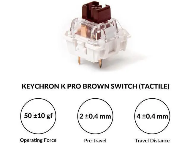 Alt view image 7 of 7 - Keychron V3 Wired Custom Mechanical Keyboard, TKL Tenkeyless QMK/VIA Programmable Macro with Hot-swappable Keychron K Pro Brown Switch Compatible with Mac Windows Linux (Frosted Black-Translucent)