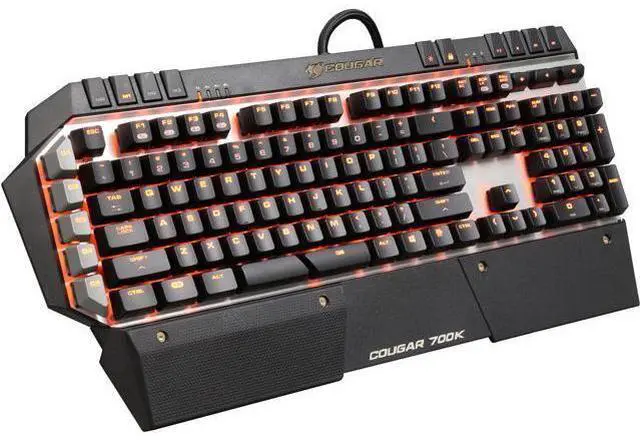 Main image of COUGAR 700K Premium Mechanical Gaming Keyboard with Aluminum Brushed Structure, Additional 6 G-key, and Cherry Blue Switches