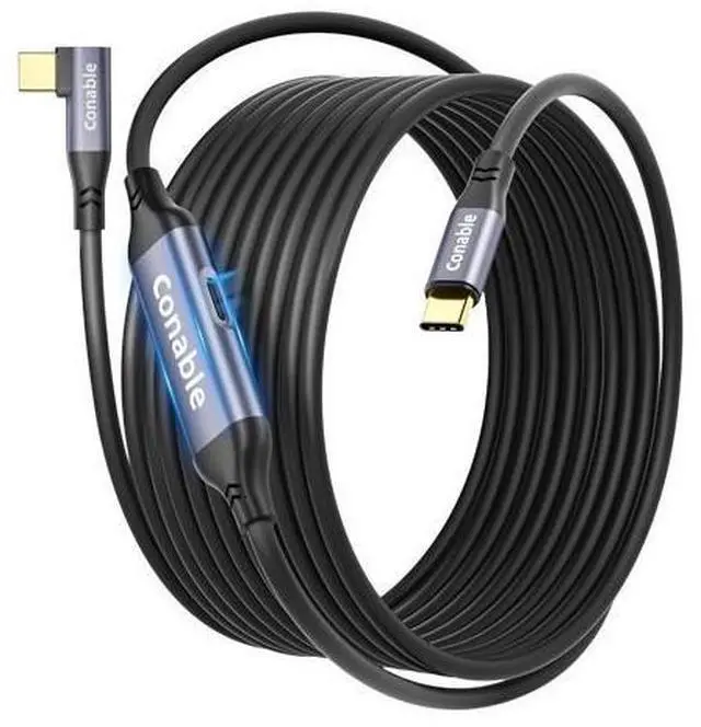 Main image of Link Cable with 27W Charging Port 20FT, Compatible with Meta Quest 3S/Quest3/Quest2/Pro/Pico 4 Accessories, PC VR, Steam VR, USB 3.1 C to USB C 5Gbps Cable for VR Headset, Unidirectional USB C Cable