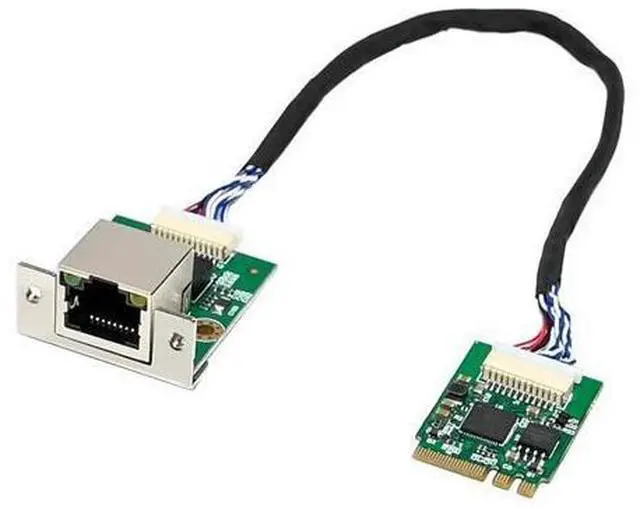 Main image of M.2 A+E Key to 2.5G Ethernet Adapter - NIC with Intel I226V, 100/1000/2500 Mbps RJ45 Stable Connection Cable Length 20cm, Compatible with OpenWRT | Windows | Linux | Server | PC | SBC (M.2 A+E Key)