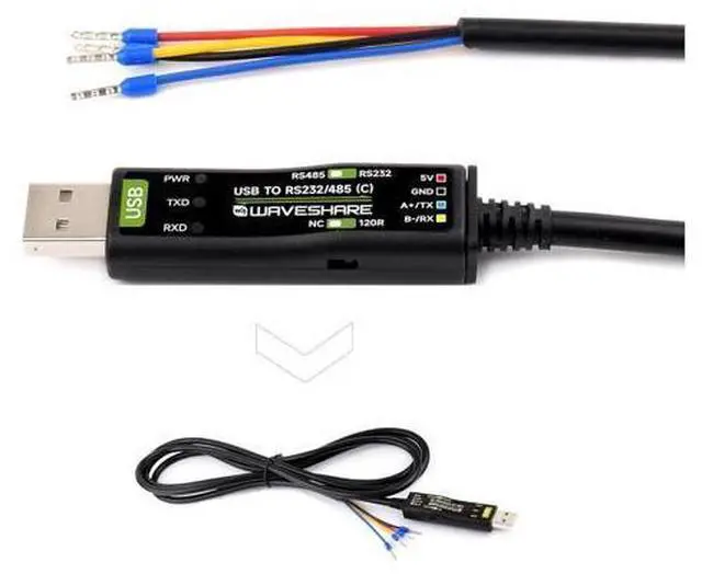 Main image of USB to RS485 /RS232 Converter Board, Original FT232RNL Chip Stable Transmission, Onboard Power and Signal Indicators, Supports Mac Linux Android Win11/10/8.1/8/7,etc.