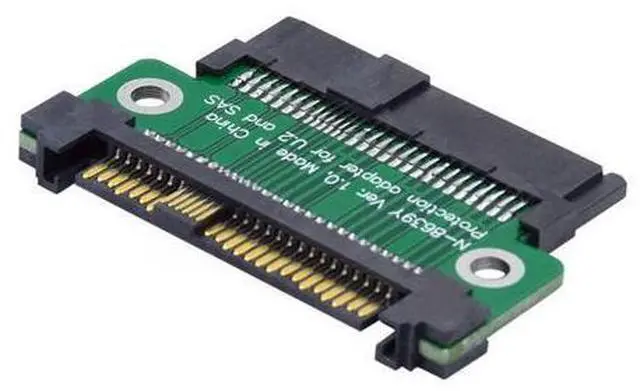 Main image of U.2 U2 SFF-8639 NVME PCIe 4.0 SSD Male to Female Adapter Extension 68pin PCI Express PCBA