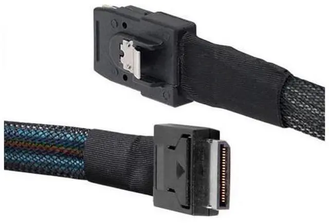 Main image of SFF-8611 4i Oculink PCIe PCI-Express to 36Pin SFF-8087 Slimline PCIE SSD Data Active Cable 50cm
