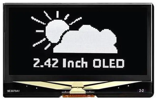 Main image of 2.42inch OLED Display Module - 128x64 Resolution, SPI/I2C Communication, Compatible with Raspberry Pi, Arduino, SSD1309 Driver Chip (White)