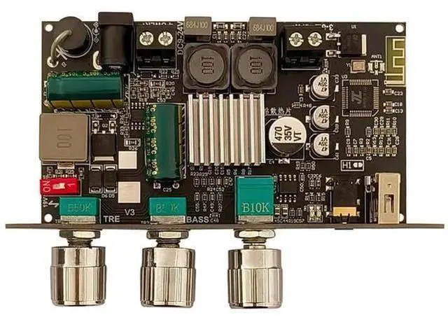 Main image of TPA3116 Mono 100W Bluetooth Power Amplifier with Boost Treble and Bass Adjustment Support TWS