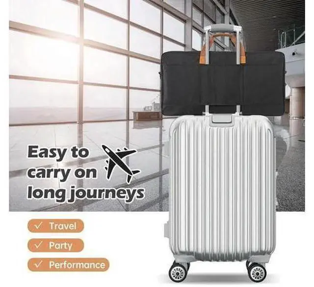 Main image of Portable DJ Turntables Protective Case Scratch-resistant Carrying Bags Large Capacity for Pioneer DJ DDJ-FLX4 DDJ-REV1