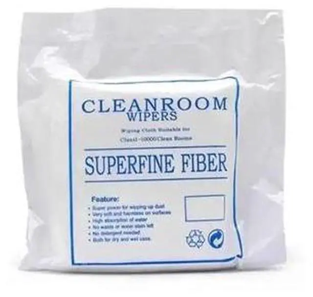 Main image of Cleanroom Wipers Superfine Fiber 4x4 6x6 9x9 Inch Non-Dust Cloth for Printer Print Head Compatible Non-Woven Fabrics(3008 6x6)