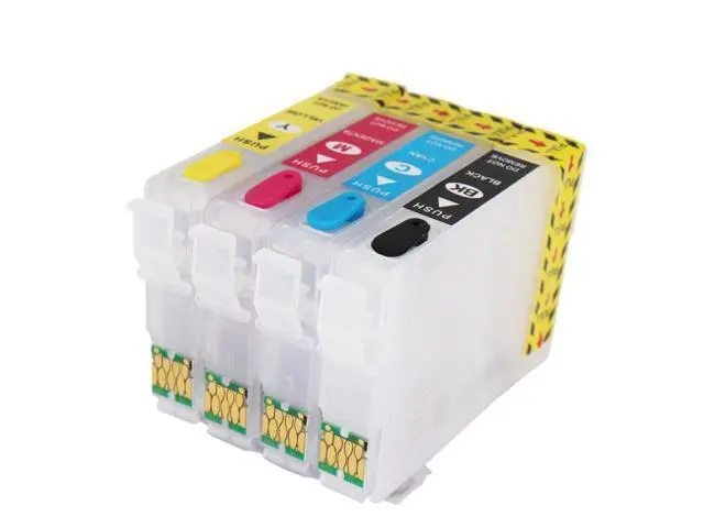 Main image of T34XL T3471-T3474 Compatible Ink Cartridge Refill Compatible with Workforce Pro WF-3720 WF-3725 Printer with ARC Chip