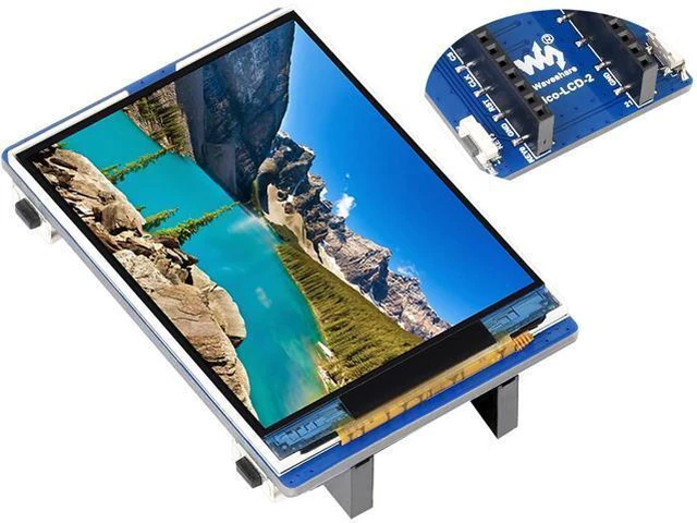 Main image of 2inch LCD Display for Raspberry Pi Pico, 65K RGB Colors 320×240 Pixels IPS Screen, SPI Interface