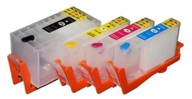Main image of Refillable Ink Cartridge Compatible with 910 912 915 916 917 919 Compatible with Officejet 8010 8020 8025 8028 8022 8026 8012 8018 Printers No Chip(Cartridge NO CHIP)
