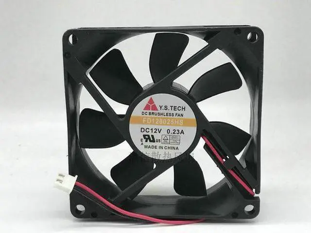 Main image of FD128025HS 8025 80X80X25mm 8cm DC 12V Brushless 0.23A 8CM Computer PC Cooling Fan