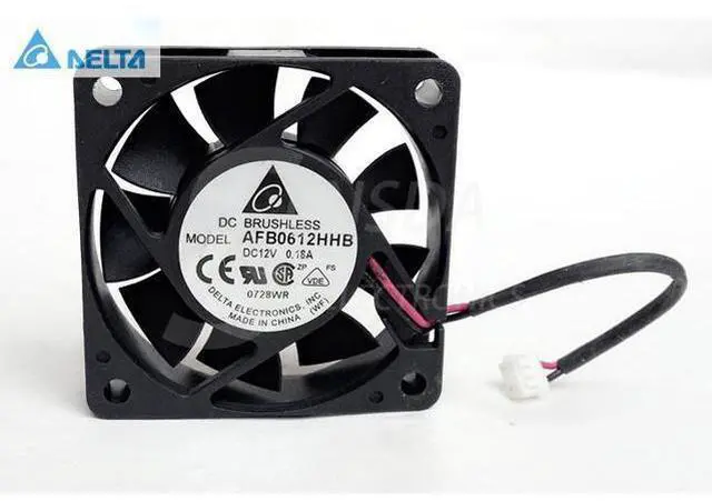 Main image of wholesale for delta 12v 0.18a AFB0612HHB axial case cooler Cooling fan 6015 60x60x15mm 6cm 60mm