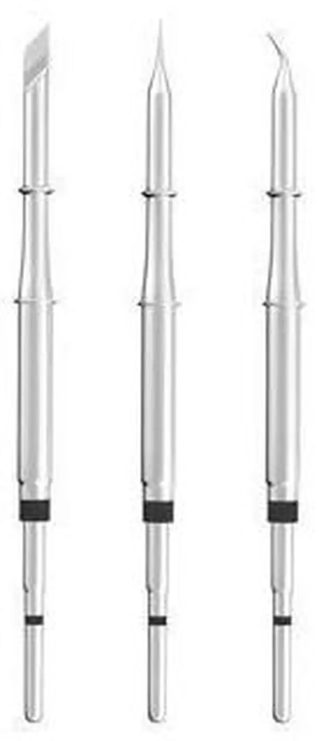 Main image of Compatible with Aixun C210 C245 C115 Soldering Iron Tips T12 Station Handle For JBC T210 T245 T115 Original Sugon T26 T26D T3A T3B Kit(Standard C115 3PCS)