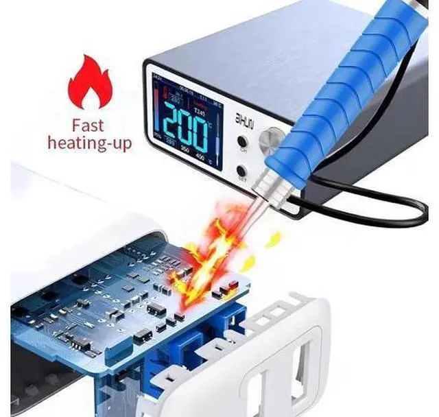 Alt view image 5 of 7 - Compatible with Aixun C210 C245 C115 Soldering Iron Tips T12 Station Handle For JBC T210 T245 T115 Original Sugon T26 T26D T3A T3B Kit(Nano C245 3PCS)