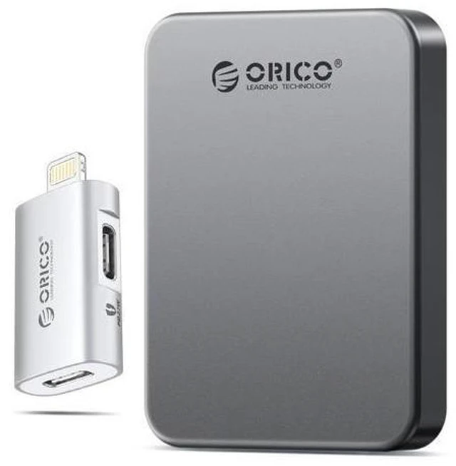 Main image of 256GB Magnetic External SSD Up to 460MB/s, External Solid State Drive Compatible with iPhone 17 16 15 Pro Max + USB C Female to Lightning Male for iPhone 14 13 11 12 Pro Max K5plus