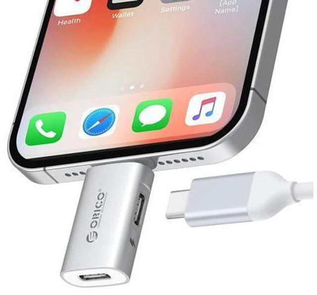 Alt view image 6 of 7 - 256GB Magnetic External SSD Up to 460MB/s, External Solid State Drive Compatible with iPhone 17 16 15 Pro Max + USB C Female to Lightning Male for iPhone 14 13 11 12 Pro Max K5plus
