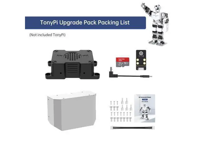 Alt view image 4 of 4 - WonderEcho Pro AI Voice Module for TonyPi Upgrade with Large AI Models and AI Voice Interaction Large Language Models ChatGPT, TonyPi AI Upgrade Kit