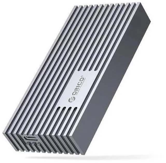 Main image of 40Gbps NVMe SSD Enclosure, M.2 to USB-C Adapter for NVMe M-Key 4TB SSD 2280, Aluminum M2 External SSD Case, Compatible with Thunderbolt 3/4 USB3.2/3.1/3.0/Type -M234-Grey