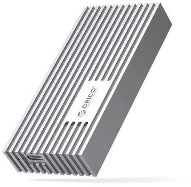 Main image of 40Gbps NVMe SSD Enclosure, M.2 to USB-C Adapter for NVMe M-Key 4TB SSD 2280, Aluminum M2 External SSD Case, Compatible with Thunderbolt 3/4 USB3.2/3.1/3.0/Type-M234-Silver
