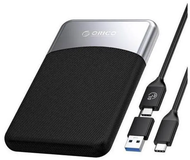 Main image of 512GB External SSD with 2 in 1 USB C Cable, Portable Solid State Drive USB 3.2 Gen 1 Up to 460MB/s, Dust and Drop Resistance, Reliable Storage for USB-C Smartphone, PC, Tablet, Labtop - M25PRO