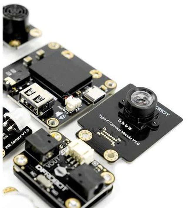 Alt view image 2 of 5 - Python Starter Kit for UNIHIKER M10 (Board Not Included) | 15 Structured Lessons for STEM | Learn AI & IoT Programming | with Solderless Plug-and-Play Sensors