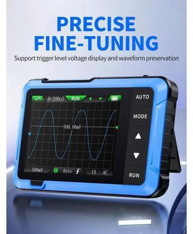 Alt view image 4 of 7 - 10MHz Oscilloscope and 9999 Counts Multimeter