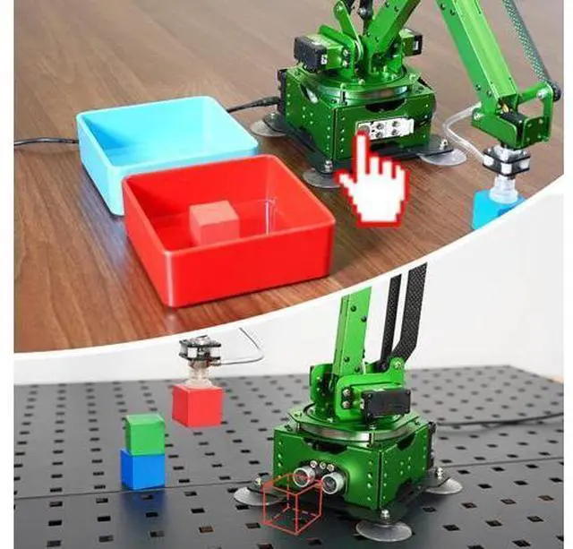 Alt view image 7 of 7 - Secondary Development for MaxArm Upgrade, Sensor Kits, WonderCam Vision Module, PS2 Handle, Glowing Ultrasonic, Color/Touch/Sound/Light/Digital Tube Sensors (Not Included MaxArm Robot Arm)