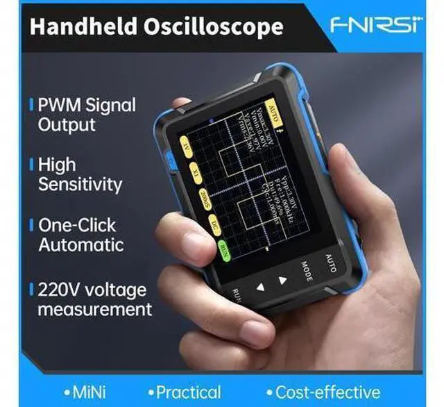 Alt view image 2 of 7 - 200KHz Bandwidth Oscilloscope and USB Tester
